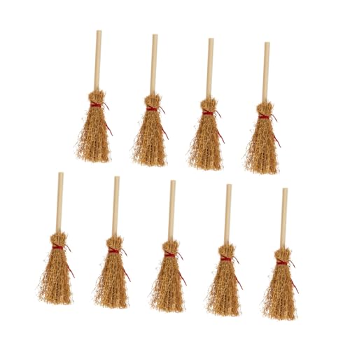 Supvox 9 Stück Teiliges Mini Besen für Puppenhaus Dekoration Reinigungszubehör für Miniatur Szenen Sicher und Kinderfreundlich für Kreative Spielstunden Supvox 9 Stück Teiliges Mini Besen für Puppenhaus Dekoration Reinigungszubehör für Miniatur Szenen Sicher und Kinderfreundlich für Kreative Spielstunden von Supvox