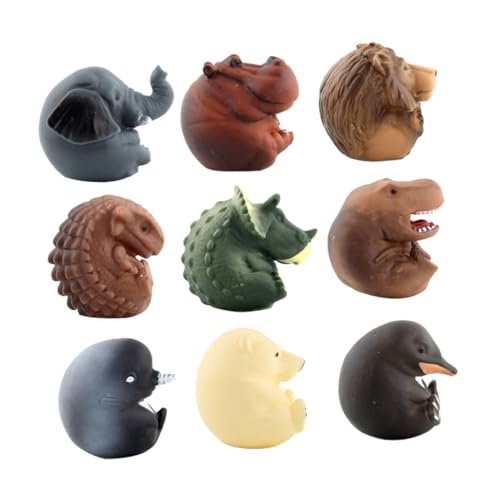Supvox 9 Stück Tierspielzeug zum Badespielzeug für Tiere Formen Badespielzeug für die Babyparty Kleinkindspielzeug Badespielzeug Dusche Vinyl Supvox 9 Stück Tierspielzeug zum Badespielzeug für Tiere Formen Badespielzeug für die Babyparty Kleinkindspielzeug Badespielzeug Dusche Vinyl von Supvox