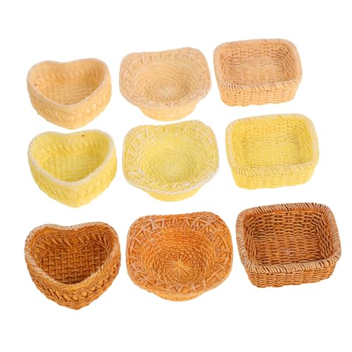 Supvox 9 Teiliges Rattan Korb Set Für Die Mikrolandschaft Puppenhaus Mini Korb Basteln Winzige Aufbewahrung Miniatur Modell Simulationsdekor Puppenhäuser Kleine Baukörbe Supvox 9 Teiliges Rattan Korb Set Für Die Mikrolandschaft Puppenhaus Mini Korb Basteln Winzige Aufbewahrung Miniatur Modell Simulationsdekor Puppenhäuser Kleine Baukörbe von Supvox