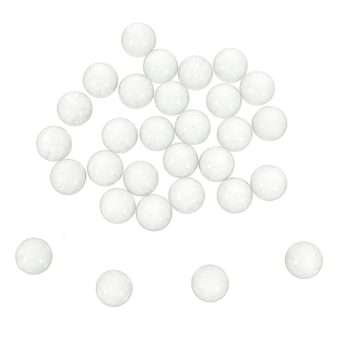 Supvox 90 Stück Vasenfüllerperlen Aus Klarem Glas Marmor Runden Murmeln Farbig Ornamente Klare Vasenfüllperlen Vasenfüllsteine Klare Perlen Glassteine Transparent Gewöhnliches Glas von Supvox