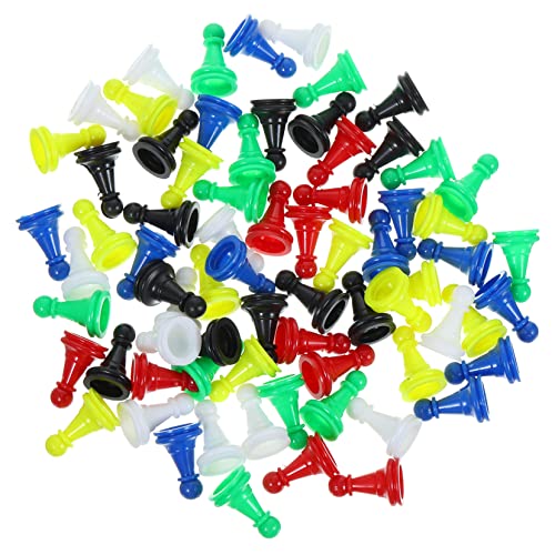 Supvox 96 Stück Teiliges Schachfiguren und Markierungsstücke für Brettspiele Spielzubehör Zufälligen Farben für Pädagogische Spiele und Ersatzteile für Schachspiele Supvox 96 Stück Teiliges Schachfiguren und Markierungsstücke für Brettspiele Spielzubehör Zufälligen Farben für Pädagogische Spiele und Ersatzteile für Schachspiele von Supvox