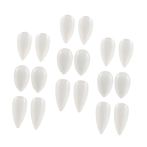 Supvox 9Paare Realistische Vampirzähne Für Halloween Künstliches Zähnewerkzeug Für Cosplay Und Partys Dekorative Halloween Zähne von Supvox
