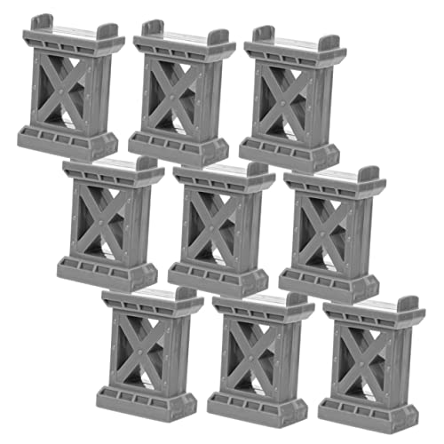 Supvox 9Stücke Holzspielzeug Gleiszubehör Bahngleisstützen Für Holzeisenbahnsysteme Stabil Und Kompatibel Mit Gängigen Marken Für Kreatives Und Konstruktionen Supvox 9Stücke Holzspielzeug Gleiszubehör Bahngleisstützen Für Holzeisenbahnsysteme Stabil Und Kompatibel Mit Gängigen Marken Für Kreatives Und Konstruktionen von Supvox