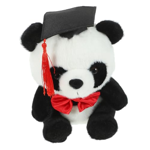 Supvox Abschluss Plüsch Panda Flauschiges Kuscheltier Mit Fliegenband Perfektes Für Absolventen Süßes Panda Für Dekoration Und Freude Supvox Abschluss Plüsch Panda Flauschiges Kuscheltier Mit Fliegenband Perfektes Für Absolventen Süßes Panda Für Dekoration Und Freude von Supvox
