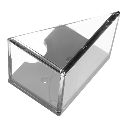 Supvox Acryl Poker Karten Aufbewahrungsbox Klar mit Ständer Robuste Kartenhalter Spielkarten Organizer rutschfeste Box für Pokerkarten und Spielkartenzubehör von Supvox