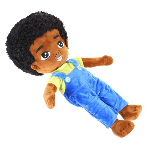 Supvox Afrikanische Jungenpuppe Weiches Kreatives für Dekoration Hochwertiges Langlebiges Plüschmaterial für Jungen Supvox Afrikanische Jungenpuppe Weiches Kreatives für Dekoration Hochwertiges Langlebiges Plüschmaterial für Jungen von Supvox