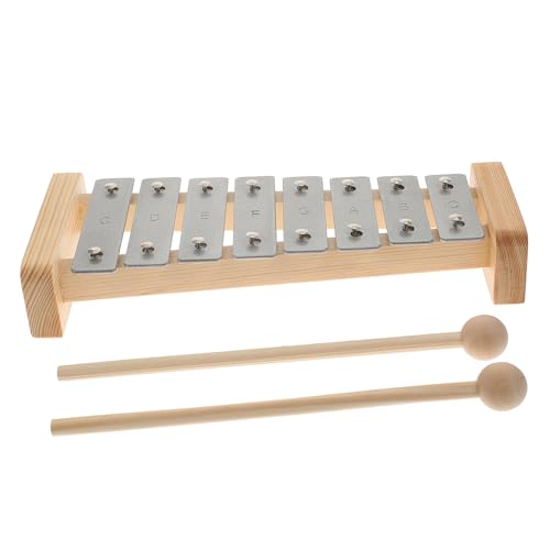 Supvox Aluminium -klavierspielzeug Xylophonspielzeug Musikinstrument Für Frühes Bildungsspielzeug Musical Toy Spielzimmerversorgung Pädagogisches Schlaginstrument Hölzern von Supvox