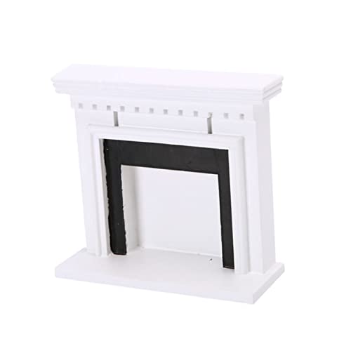 Supvox Mini Zubehör Holz Kamin Lebensechte Maßstab 112 Puppenhaus Ornamente von Supvox