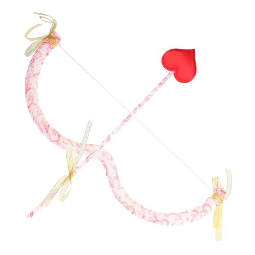 Supvox Amors Kostüm Stütze Amor- - Amor Herzpfeil Valentinstag deko Party Dekoration Spielzeugbogen Mini-Cupid-Bogen- -Requisite Bogen Pfeile Schaum Baumwolle Supvox Amors Kostüm Stütze Amor- - Amor Herzpfeil Valentinstag deko Party Dekoration Spielzeugbogen Mini-Cupid-Bogen- -Requisite Bogen Pfeile Schaum Baumwolle von Supvox
