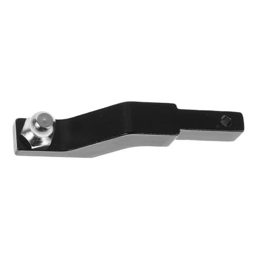 Supvox Anhängerkettenhaken RC Auto Winde RC-Traktoranhänger RC-LKW-Abschleppsatz RC-Crawler-Abschleppsatz RC-Abschlepphakenkette RC-Auto-Lenkgetriebe-Zugstange RC-Achszugcode Metall Black von Supvox