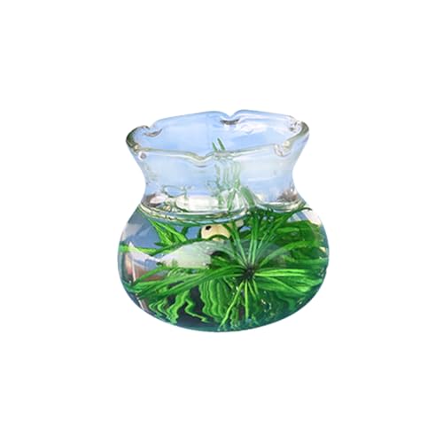 Supvox Aquarium Dekoration Realistisches Fischglas Modell für DIY Mini House Ornament für Bastelprojekte Supvox Aquarium Dekoration Realistisches Fischglas Modell für DIY Mini House Ornament für Bastelprojekte von Supvox