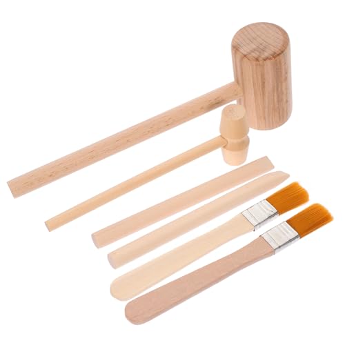 Supvox Archäologische Ausgrabungswerkzeuge Teiliges Holz Digging Kit mit Hammer Meißel Pinsel Lernspielzeug für Entdecken von Edelsteinen Feinmotorik Supvox Archäologische Ausgrabungswerkzeuge Teiliges Holz Digging Kit mit Hammer Meißel Pinsel Lernspielzeug für Entdecken von Edelsteinen Feinmotorik von Supvox