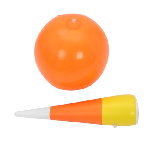 Supvox Aufblasbares Bowling-Set für Robusten Pins und Ball Fördert Motorische Fähigkeiten für Indoor Outdoor-spaß Garten Schulaktivitäten Pädagogisches von Supvox