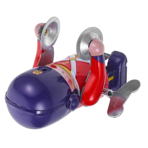 Supvox Aufziehbares Blechspielzeug Roboter Trommler mit Schutzkinderspielzeug Kreative Geschenkidee Dekoratives Uhrwerkspielzeug für Partys und Sammler Supvox Aufziehbares Blechspielzeug Roboter Trommler mit Schutzkinderspielzeug Kreative Geschenkidee Dekoratives Uhrwerkspielzeug für Partys und Sammler von Supvox