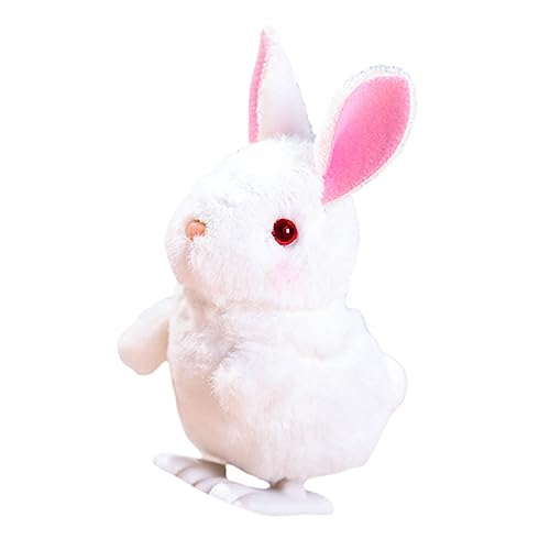 Supvox Aufziehbares Plüsch Kaninchen Kleine Einfach zu Greifen Wind Up Hase für Ostern Party Favors Niedliches Hasen für Jungen Mädchen von Supvox