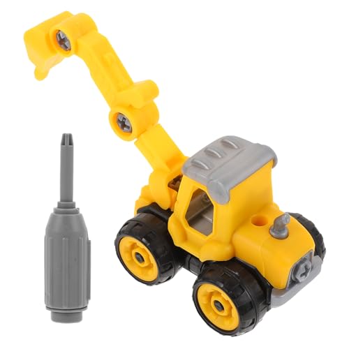 Supvox Auto Baustellenfahrzeug Kunststoff zum Zusammenbauen Sicher Glatte Oberfläche Bewegliche Mechanik Fördert Kreativität und Eltern Junge Mädchen bindung Geeignet für Jungen und Supvox Auto Baustellenfahrzeug Kunststoff zum Zusammenbauen Sicher Glatte Oberfläche Bewegliche Mechanik Fördert Kreativität und Eltern Junge Mädchen bindung Geeignet für Jungen und von Supvox