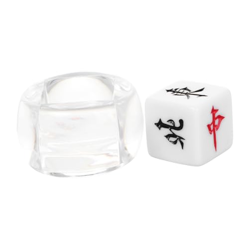 Supvox Azimutwürfel Plastikwürfel Spielrequisiten große Würfel Mahjong-Würfel Partygeschenk Spiel Würfel kleine Würfel Partyspielwürfel Würfel für Mahjong Würfel für Spiel Supvox Azimutwürfel Plastikwürfel Spielrequisiten große Würfel Mahjong-Würfel Partygeschenk Spiel Würfel kleine Würfel Partyspielwürfel Würfel für Mahjong Würfel für Spiel von Supvox