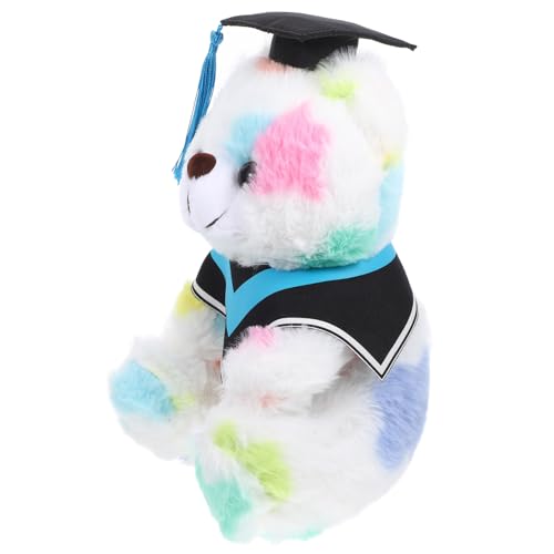 Supvox Bachelor Abschluss Puppe Neuheits Bärenpuppe Kleine Puppe Kleinkinder Bärenspielzeug Kuscheltiere Kinderspielzeug Süße Puppe Kinderpuppe Bärenpuppe von Supvox