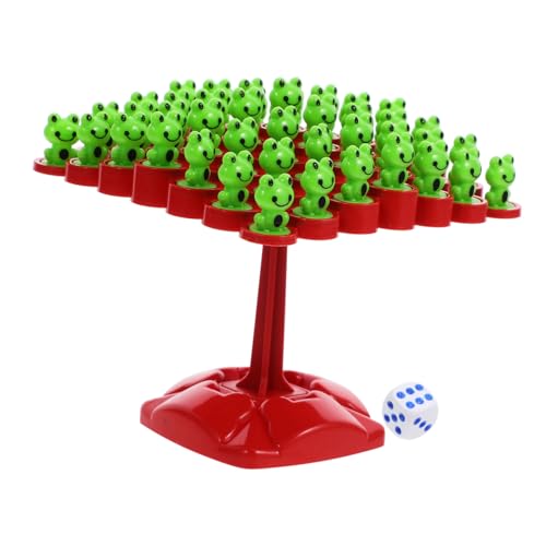 Supvox Balance Baum Spielset mit Froschfiguren und Würfel Kognitives Zwei Spieler Brettspiel für Familie und Interaktives Desktop für Problemlösung und Freizeitspaß Supvox Balance Baum Spielset mit Froschfiguren und Würfel Kognitives Zwei Spieler Brettspiel für Familie und Interaktives Desktop für Problemlösung und Freizeitspaß von Supvox