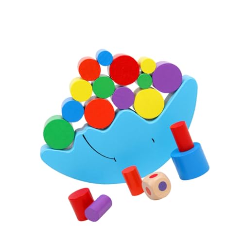 Supvox Balance Training Toys Stapelblöcke Ausgleichsblöcke Bambus von Supvox