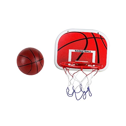 Supvox Basketballkorb Set Kleines Hängendes Basketballrack Einfache Montage Indoor und Outdoor Fördert Hand Auge Koordination und Bewegung für Jungen und Mädchen von Supvox