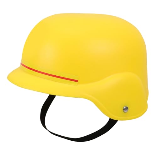 Supvox Bauarbeiter Helm Gelb für Faschingskostüm und Baustellen Verkleidung Robustes Kunststoff Material für Rollenspiele Halloween und Themenpartys Passend für Jungen und Mädchen Supvox Bauarbeiter Helm Gelb für Faschingskostüm und Baustellen Verkleidung Robustes Kunststoff Material für Rollenspiele Halloween und Themenpartys Passend für Jungen und Mädchen von Supvox