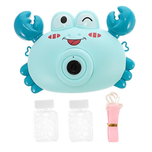 Supvox Blasenmaschine Seifenblasenset Blasenmacher Bubble Making Toy Bubble Machine Kinderblasenbläser Kinderspielzeug Plastik Blue von Supvox