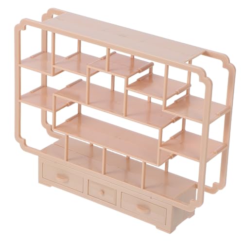 Supvox Bogu-Rack-Modell Klein Puppenhaus Dekore Miniaturen Gestell Zubehör Für Puppenhäuser Puppenstubenregal Miniatur -bücherregal Holzspielzeug Mini-Display-Regal Plastik Khaki Supvox Bogu-Rack-Modell Klein Puppenhaus Dekore Miniaturen Gestell Zubehör Für Puppenhäuser Puppenstubenregal Miniatur -bücherregal Holzspielzeug Mini-Display-Regal Plastik Khaki von Supvox