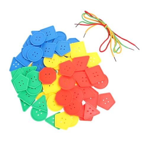 Supvox Bunte Knopf Bausteine im Geometrische Schneeflockenform mit Schnüren Fördert Kreativität und Hand Augen Koordination für Eltern Interaktion Supvox Bunte Knopf Bausteine im Geometrische Schneeflockenform mit Schnüren Fördert Kreativität und Hand Augen Koordination für Eltern Interaktion von Supvox