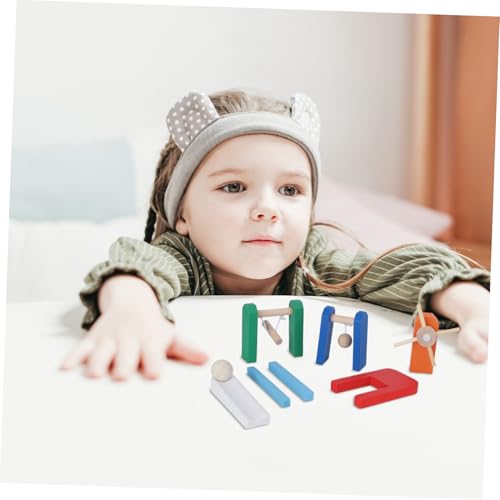Supvox Buntes Holz Domino mit Ungiftiger Wasserfarbe Pädagogisches für Ab Jahren Fördert Intelligenz und Motorische Fähigkeiten Sicheres Montessori Lernspiel von Supvox