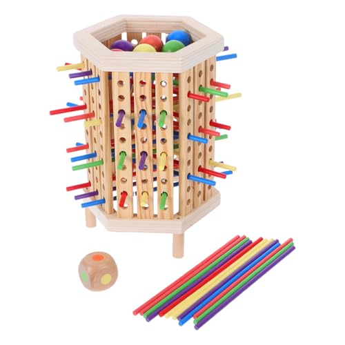 Supvox Buntes Montessori Holzspielzeug Farbige Holzstäbchen Lernspiel für Kleinkinder Feinmotorik Sortierung und Zählung Interaktive Puzzle Aktivität Supvox Buntes Montessori Holzspielzeug Farbige Holzstäbchen Lernspiel für Kleinkinder Feinmotorik Sortierung und Zählung Interaktive Puzzle Aktivität von Supvox