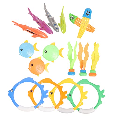 Supvox Buntes Poolspielzeug Tauchspielzeug Schwimmtraining mit Teiligem Unterwasser Tauchringe und Stäbe für Schwimmbadspaß und Wasserspiele Supvox Buntes Poolspielzeug Tauchspielzeug Schwimmtraining mit Teiligem Unterwasser Tauchringe und Stäbe für Schwimmbadspaß und Wasserspiele von Supvox