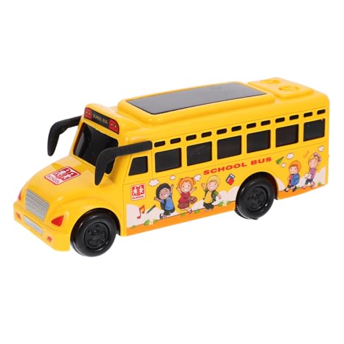Supvox Busspielzeug mit Musik Kinderbusmodell Kleiner Bus Simulation Bus kleine Busspielzeuge Spielzeugbus für Kleinkinder 1-3 kleines Auto Abs Yellow Supvox Busspielzeug mit Musik Kinderbusmodell Kleiner Bus Simulation Bus kleine Busspielzeuge Spielzeugbus für Kleinkinder 1-3 kleines Auto Abs Yellow von Supvox