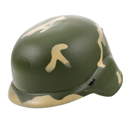 Supvox Camouflage Helm Realistischer Militärhelm für Atmungsaktiv für Rollenspiele Abenteuerspaß für Jungen und Mädchen Jahre Tarnmuster Supvox Camouflage Helm Realistischer Militärhelm für Atmungsaktiv für Rollenspiele Abenteuerspaß für Jungen und Mädchen Jahre Tarnmuster von Supvox