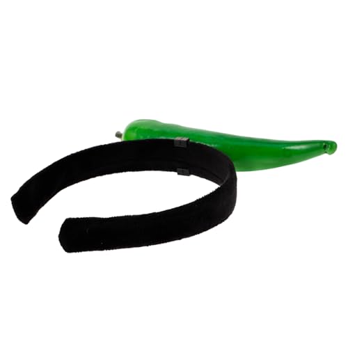 Supvox Chili Design Haarband Damen Lustiger Haarreifen für Festivals und Partys Kreatives Chili Pfeffer Haaraccessoire zum Waschen des Gesichts Supvox Chili Design Haarband Damen Lustiger Haarreifen für Festivals und Partys Kreatives Chili Pfeffer Haaraccessoire zum Waschen des Gesichts von Supvox