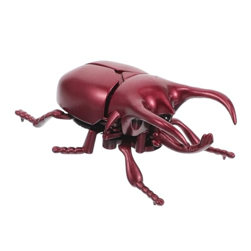 Supvox Clockwork -Insektenspielzeug für interaktives Bewegliches gefälschte Fehler Lebensechte -Modellspielzeuge Plastikkäfer Figur rot Supvox Clockwork -Insektenspielzeug für interaktives Bewegliches gefälschte Fehler Lebensechte -Modellspielzeuge Plastikkäfer Figur rot von Supvox