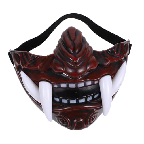 Supvox Cosplay Maske Japans Stil Tush Maske für Halloween Party Requisiten Komfortabel und Atmungsaktiv für Karneval und Rollenspiele von Supvox
