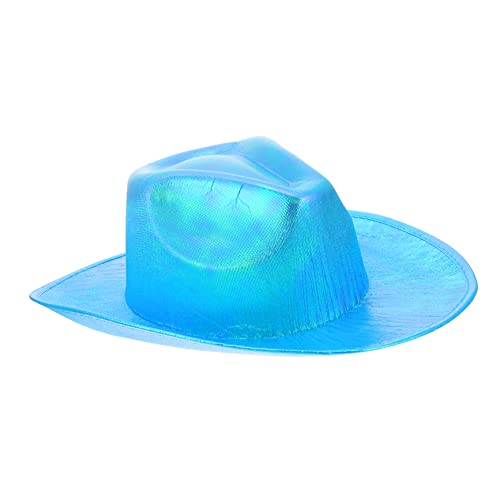 Supvox Cowgirlhut Western Stil Damen Hut Glitzer Party Kostüm Zubehör für Mottoparty Supvox Cowgirlhut Western Stil Damen Hut Glitzer Party Kostüm Zubehör für Mottoparty von Supvox