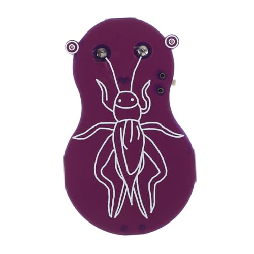 Supvox Cricket-Sound-erzeuger Zwitschernder Cricket-streich Streichornament Halloween-geräuschmacher Im Freien Nerviger Krachmacher Gruseliger Krachmacher Violett Plastik von Supvox