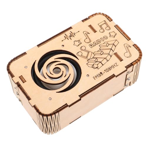 Supvox DIY Radio Kit für Handgefertigtes Holzspielzeug für Physikexperimente Pädagogisches Stem Projekt Kreativität für Zuhause und Unterwegs Supvox DIY Radio Kit für Handgefertigtes Holzspielzeug für Physikexperimente Pädagogisches Stem Projekt Kreativität für Zuhause und Unterwegs von Supvox