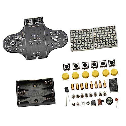 Supvox DIY Spielekonsole Lötset für Elektronik Bausatz mit Retro USB Stromversorgung Einfach zu Montieren für Individuelles Programmieren von Supvox