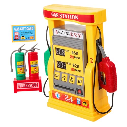 Supvox DIY Tankstellenmodell mit Doppeltem Digitaldisplay Multifunktionales Gasstationsset für Fördert Beobachtung und Geduld Geeignet für Zuhause und Kinderzimmer Supvox DIY Tankstellenmodell mit Doppeltem Digitaldisplay Multifunktionales Gasstationsset für Fördert Beobachtung und Geduld Geeignet für Zuhause und Kinderzimmer von Supvox
