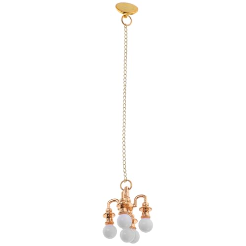 Supvox Deckenlampe Für Puppenhaus Nachahmung Hängende Lampe Goldene Runde Weiße Kugel Zubehör Für Miniaturmöbel Und Puppenmöbel Zur Dekoration Ihres Supvox Deckenlampe Für Puppenhaus Nachahmung Hängende Lampe Goldene Runde Weiße Kugel Zubehör Für Miniaturmöbel Und Puppenmöbel Zur Dekoration Ihres von Supvox