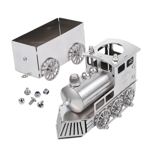 Supvox Deko Dampflokomotive aus Realistisches Zugmodell mit Waggon Langlebige Zugdekoration für Büro und Zuhause Detailreiche Desktop Ornamente Stilvolle Eisenbahn Accessoires Supvox Deko Dampflokomotive aus Realistisches Zugmodell mit Waggon Langlebige Zugdekoration für Büro und Zuhause Detailreiche Desktop Ornamente Stilvolle Eisenbahn Accessoires von Supvox