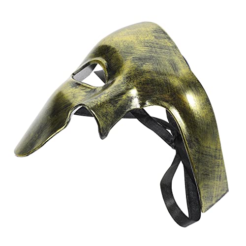 Supvox Dekorative Maske für Halloween Halbe Gesichtsmaske Requisite für Partys Kostümbälle und Karneval Exquisites Design für Cosplay und Besondere Anlässe Supvox Dekorative Maske für Halloween Halbe Gesichtsmaske Requisite für Partys Kostümbälle und Karneval Exquisites Design für Cosplay und Besondere Anlässe von Supvox