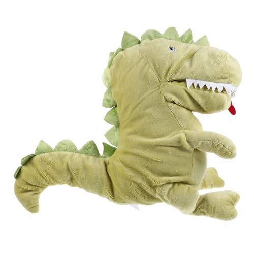 Supvox Dinosaurier-Handpuppe Storytime Handpuppe Simulation Tiermodell Handpuppen für Handpuppen für Kleinkinder 1-3 Handpuppe Geschichtenerzählen PP Baumwolle Grün Supvox Dinosaurier-Handpuppe Storytime Handpuppe Simulation Tiermodell Handpuppen für Handpuppen für Kleinkinder 1-3 Handpuppe Geschichtenerzählen PP Baumwolle Grün von Supvox