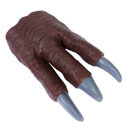 Supvox Dinosaurier Krallen Handschuhe Realistische Dinosaurier Pfoten für Erwachsene Cosplay Party Zubehör Velociraptor Kostüm Ergänzung von Supvox