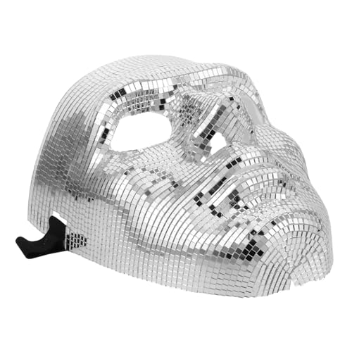 Supvox Disco Glittermaske Masquerade Maske Für Männer Frauen Party Maske Erwachsene Halloween Cosplay Maske Anpassbare Ideal Für Themenpartys Abschlussball Nachtclub Karneval Feste Supvox Disco Glittermaske Masquerade Maske Für Männer Frauen Party Maske Erwachsene Halloween Cosplay Maske Anpassbare Ideal Für Themenpartys Abschlussball Nachtclub Karneval Feste von Supvox