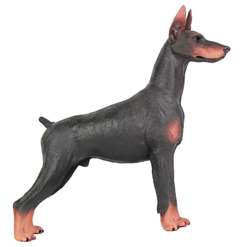 Supvox Dobermann Hundefigur Braun Realistische Simulation Kinderspielzeug Pädagogisches Modell Robustes Kunststofftier Geschenk für Junge Mädchen und Frühbildung Supvox Dobermann Hundefigur Braun Realistische Simulation Kinderspielzeug Pädagogisches Modell Robustes Kunststofftier Geschenk für Junge Mädchen und Frühbildung von Supvox