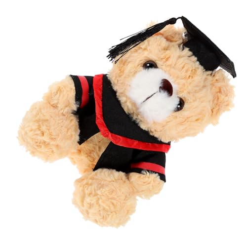 Supvox Doktorhutpuppe Stopfer Abschlussbär Grad Bär Stoffbären Tier Der Abschlusssaison Herzlichen Glückwunsch, Absolvent Bär Absolvent Stofftier Hellbraun Plüsch Supvox Doktorhutpuppe Stopfer Abschlussbär Grad Bär Stoffbären Tier Der Abschlusssaison Herzlichen Glückwunsch, Absolvent Bär Absolvent Stofftier Hellbraun Plüsch von Supvox